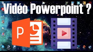 Tuto Comment insérer une vidéo dans un PowerPoint [upl. by Ekoorb973]