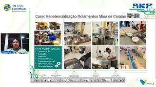 Industrial Bearing Remanufacturing applied to Minning Trucks  Vale Carajas Mine in Brazil [upl. by Natanhoj]