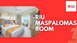 Hotel RIU PALACE MASPALOMAS ROOM SPAIN [upl. by Handel706]