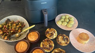 4 recettes à l’airfryer Cosori Trop rapides Falafels [upl. by Pearlstein]