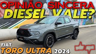 FIAT Toro Ultra Diesel 4x4 Picape BRUTA Vale a pena Preço PROBLEMAS consumo AVALIAÇÃO COMPLETA [upl. by Irra]