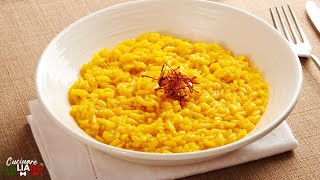 The Easy Way to Master Risotto alla Milanese Recipe in 30 Minutes 👨‍🍳 Italian Recipe [upl. by Oulman886]