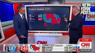 Jake Tapper’s stunned reaction goes viral after Harris failed to outperform Biden in a single state [upl. by Einial916]