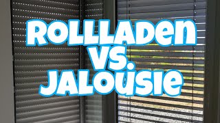 Hausbau Blog Jalousien vs Rollladen Vorteile Nachteile Raffstore Die Siwuchins [upl. by Hanid473]