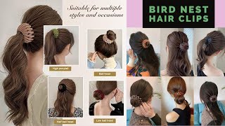 Bird Nest Hair Clips Stylish amp Trending Hair Accessories [upl. by Riplex]