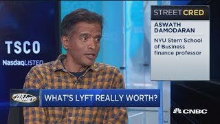 Lyft overvalued here according to the dean of valuation Aswath Damodaran [upl. by Annagroeg]