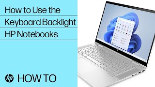 How to Use the Keyboard Backlight for HP Notebooks  HP Support [upl. by Anelrahs284]