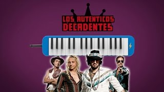 Como tocar quotBesandotequot  Los autenticos decadentes  MELODICA  TUTORIAL  NOTAS [upl. by Mcbride]