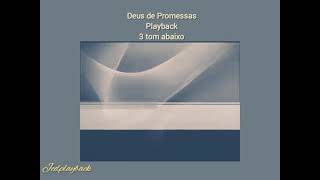 Deus de Promessas 3 Tom Abaixo 🎶 Playback 🎶 Toque no Altar [upl. by Cahan]