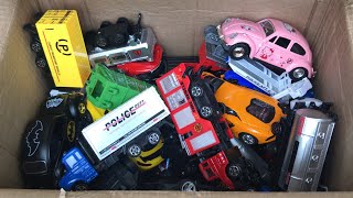 Review Box Full Of Toy Cars Truck Toys [upl. by Larissa770]