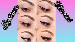 Eyeliner Tutorial  How to apply eyeliner  Eyeliner hacks for the beginners [upl. by Assenar]