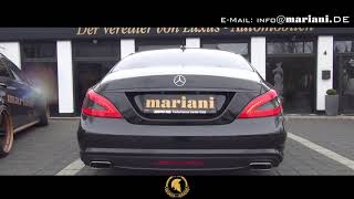 Auspuff Tuning I Mercedes CLS 350 Auspuff I C218 Sportauspuff by mariani I AMG  C257 [upl. by Silliw]