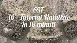 16” Tutorial Natalizio in 10 Minuti [upl. by Briant]