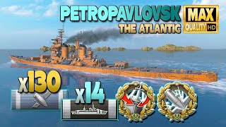 Cruiser Petropavlovsk The good and the bad move  World of Warships [upl. by Ayikat]