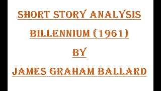 Billennium Analysis [upl. by Burnham179]