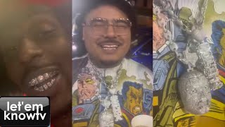 Rapper Mexican OT Disappointed After Seeing Sauce Walka With No Jewelry On At The Video Shoot😂😂😂 [upl. by Maise]