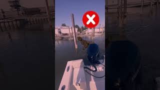 Three Common Mistakes Boaters Make In The Dock Area🚤⚠️ boat boatlife safety boating [upl. by Liv630]