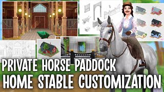 COMING SOON CUSTOMIZE YOUR HOME STABLE amp YOUR PRIVATE HORSE PADDOCK IN STAR STABLE SPOILERS [upl. by Estren]