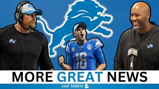 Detroit Lions Just Got MORE GREAT NEWS [upl. by Rozalie]