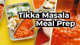 Chickpea Tikka Masala Meal Prep [upl. by Auohs]