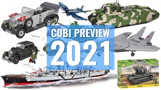 COBI PREVIEW 2021  New Sets  Next Speed Builds [upl. by Llert931]