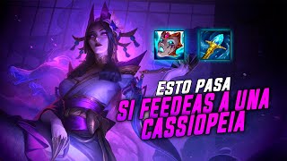 ¡CASSIOPEIA MID ESTA ROTISIMA  Cassiopeia MID S11  GUIA LOL [upl. by Remas]