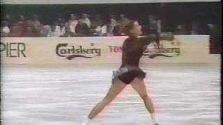 Katarina Witt GDR  1983 World Figure Skating Championships Ladies Long Program [upl. by Disario]