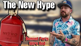 The NEW Cheap Fragrance Hype Dumont Paris Nitro Red Fragrance Review [upl. by Alyakcim522]