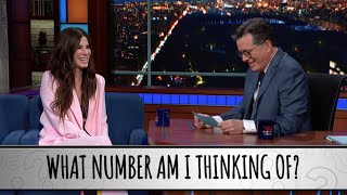 Sandra Bullock Takes The Colbert Questionert [upl. by Jervis816]