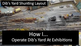 How I Run Dibs Yard At Exhibitions [upl. by Annayk687]