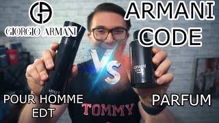 Armani Code EDT pour homme vs Armani Code Parfum [upl. by Ariait]