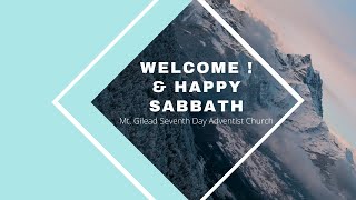 Mt Gilead Seventh Day Adventist Church Live Stream  1192024 [upl. by Kissie771]