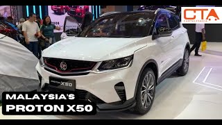 New Proton X50 an impressive package CarTalksAsia [upl. by Nwahsor]