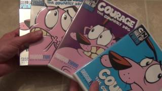 Courage the Cowardly Dog Season 4 DVD Unboxing [upl. by Ribak]