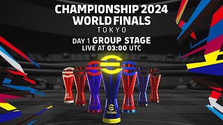 eFootball™ Championship 2024  WORLD FINALS  GROUP STAGE [upl. by Teagan550]