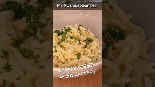 Swabian Spaetzle  Traditional original recipe from the south of Germany [upl. by Adlev698]