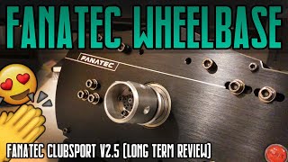 FANATEC Clubsport v25 Wheelbase Long Term REVIEW 😍👏 Unboxing amp Installation to Playseat Challenge [upl. by Sapphera]