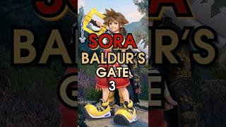 how to build SORA in Baldurs Gate 3 in 1min  WarlockFighter build baldursgate3 kingdomhearts [upl. by Gertrud]