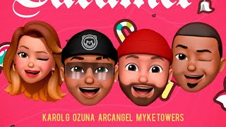 CarameloFull Remix 2Ozuna Ft ArcangelMyke Towers Y Karol G [upl. by Yelnik]