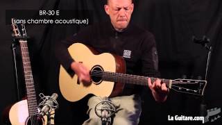 VGS Guitars  Acoustic Chamber AC1  Belle Rose serie  BR20CE et BR30E [upl. by Nnael]