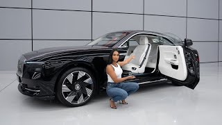 I Reviewed Rolls Royces First Electric Luxury Car [upl. by Thetisa]