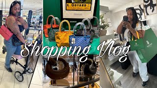 VLOG  SHOPPING  GOYARD COPERNI JW PEI  KURT GEIGER amp MORE [upl. by Sirdna414]