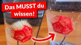 Wasserlösliches PVA Filament im Test  Das MUSST du wissen [upl. by Nelsen]