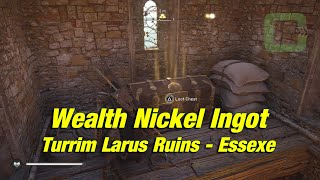 Wealth Nickel Ingot  Turrim Larus Ruins  Essexe  Assassins Creed Valhalla [upl. by Strong]