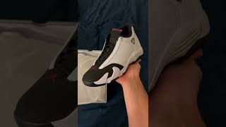 Jordan 14 black toe 2024 in hand look [upl. by Batory]