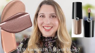 NEW ARMANI EYE TINTS  Is the Reformulation Better  Arm amp Eye Swatches Demos Wear Test Details [upl. by Kolivas]