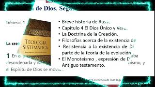 2 La Existencia de Dios Teologia Sistematica segun Stanley M Horton [upl. by Coreen813]