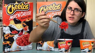 Cheetos Lovers Taste Test Cheetos Mac and Cheese [upl. by Valente]