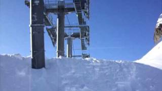 world scariest chair lift Val dIsere France [upl. by Doug]