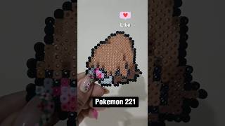 Piloswine Beads perlerbead pixelartist pixelart pokemon piloswine sakupixel [upl. by Nodyroc]